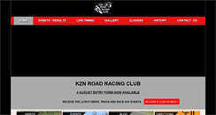 Desktop Screenshot of kznrrc.co.za